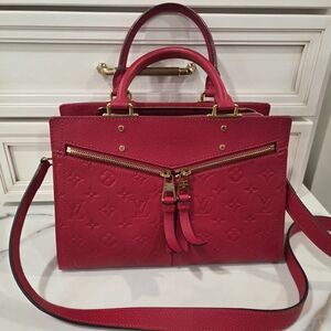 Louis Vuitton Red Leather Women's Bag